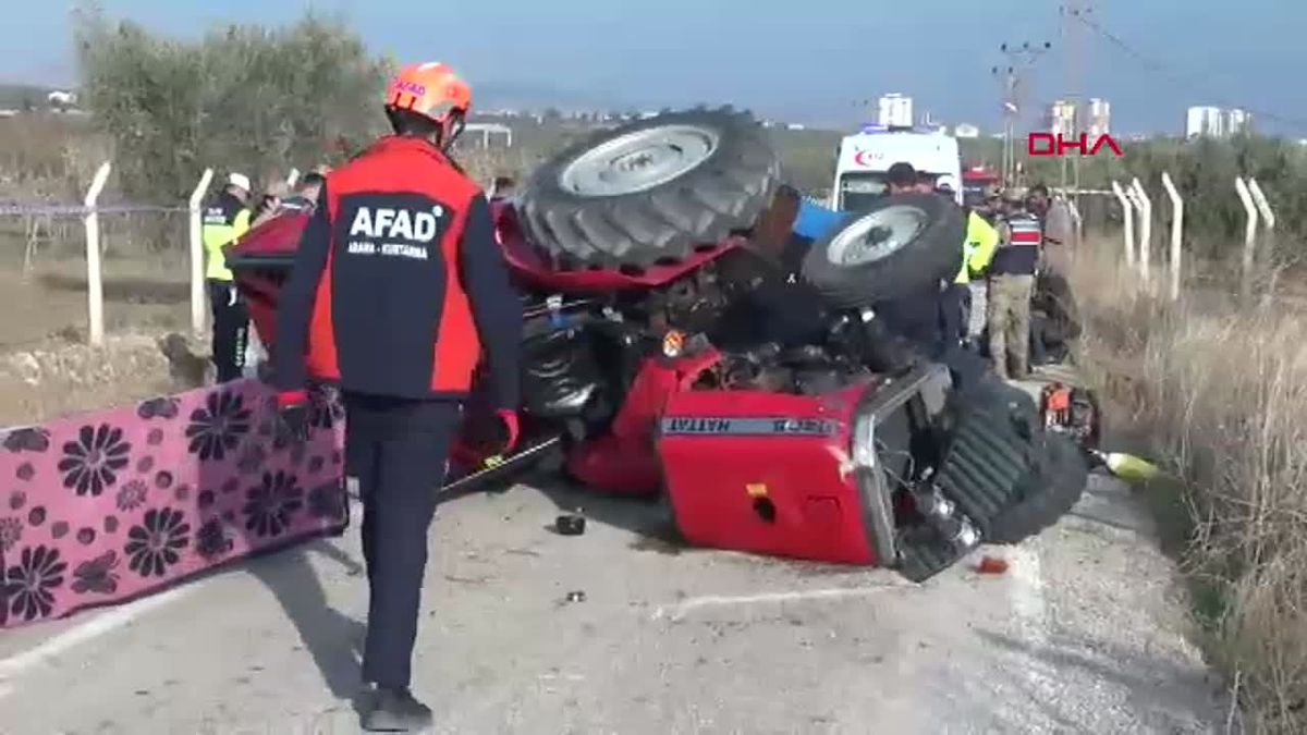 Kilis\'te Traktör Devrildi: Yusuf Karadaş Hayatını Kaybetti