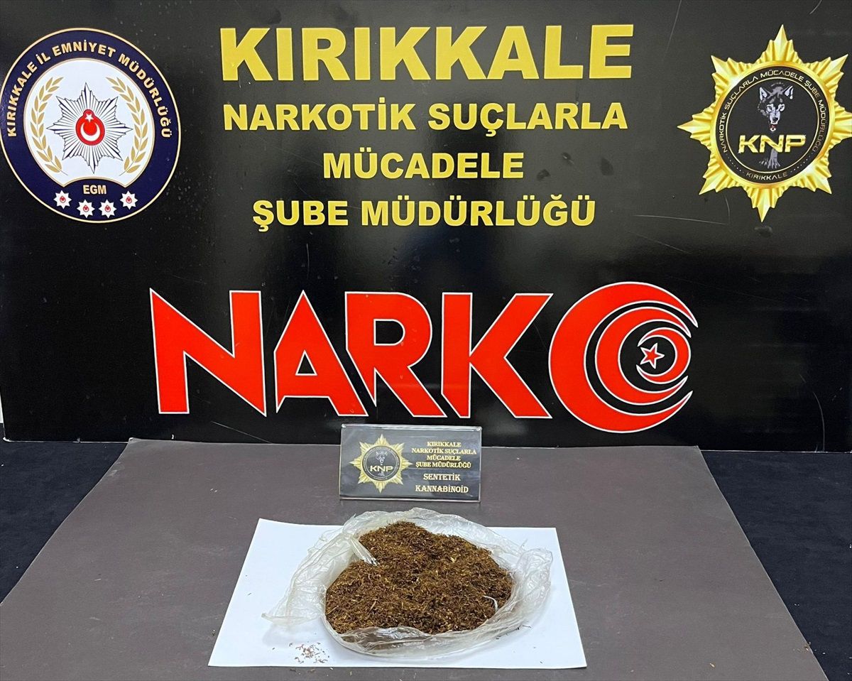 Kırıkkale\'de Uyuşturucu Operasyonu: Zanlı Tutuklandı