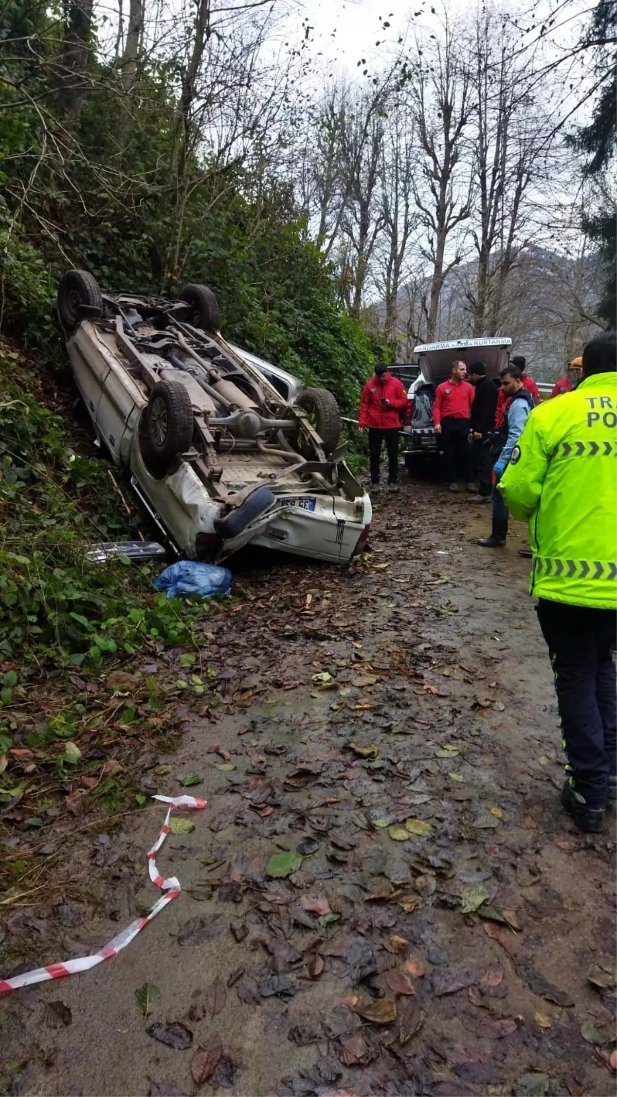 Rize\'de Trafik Kazası: 1 Ölü