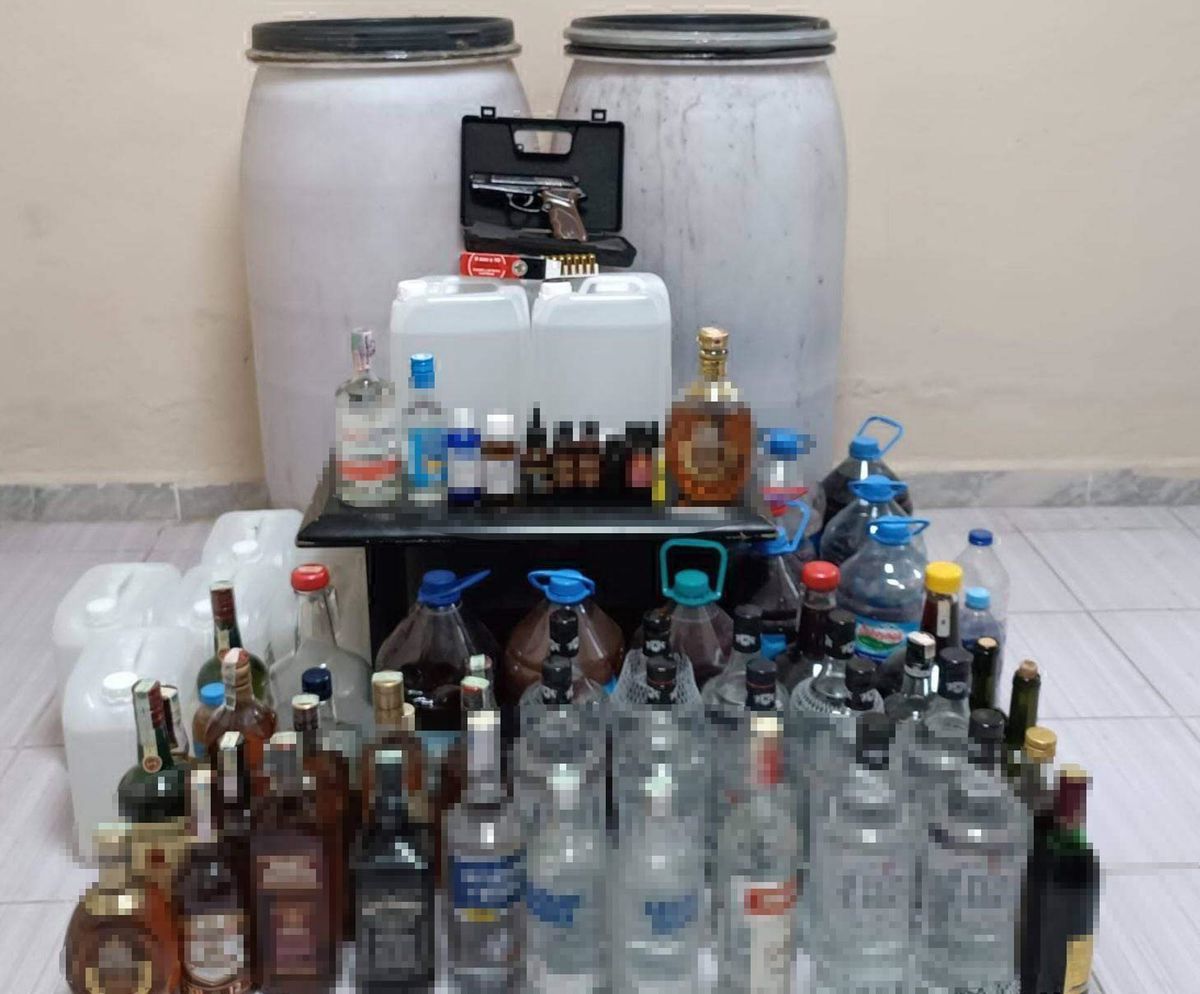 Tekirdağ\'da Sahte İçki Operasyonu: 246 Litre Ele Geçirildi