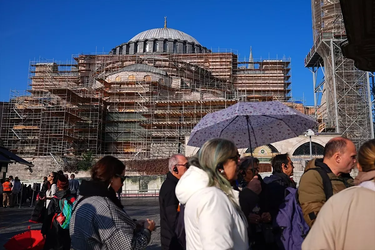 Ayasofya Restorasyonunda İkinci Etap Başlıyor