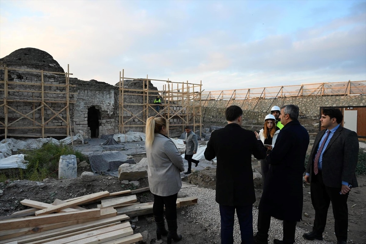 Gazi Mihal Hamamı Restorasyonu Devam Ediyor