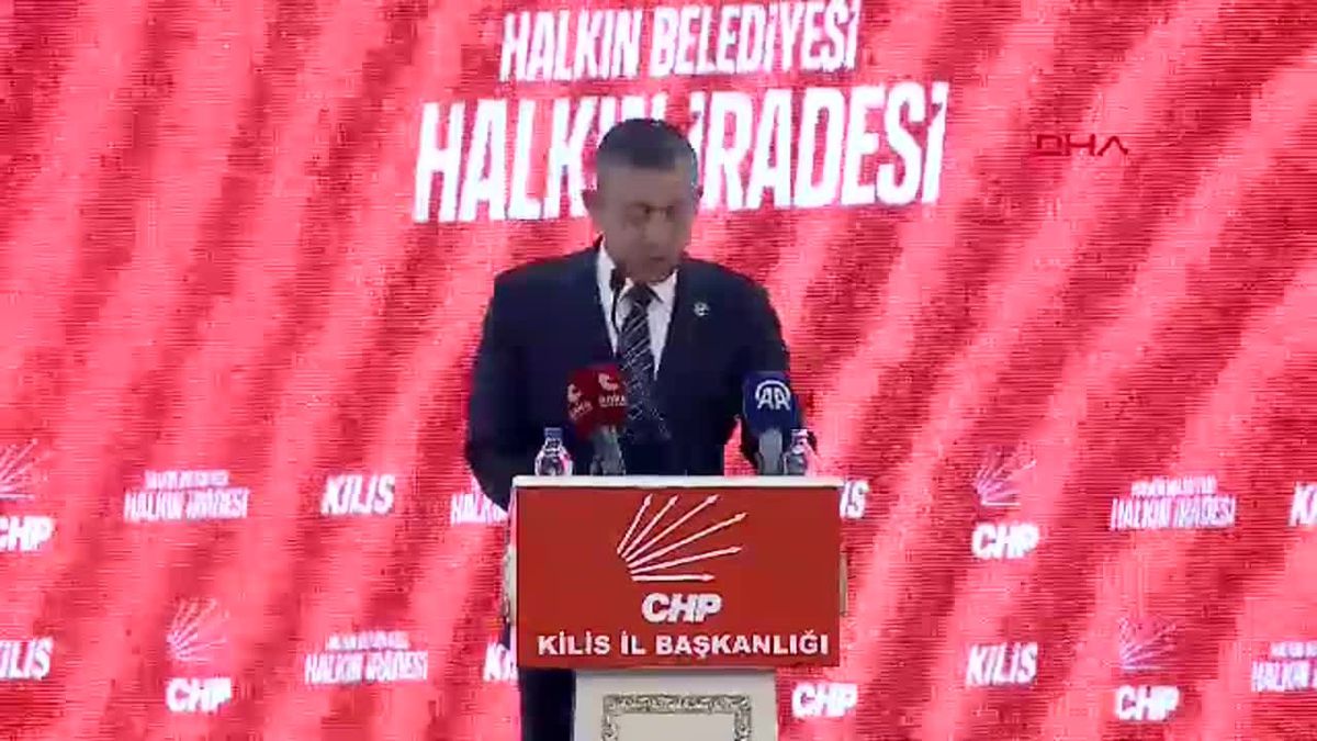 CHP Genel Başkanı Özgür Özel: \'Savaşı değil barışı savunmak hepimizin menfaatinedir\'