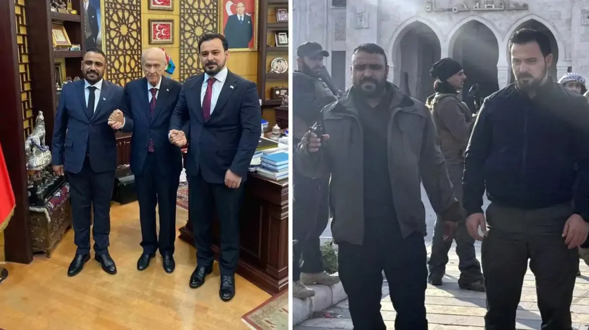 Suriye Milli Ordusu\'nu yöneten ismin Bahçeli\'yi ziyaret ettiği ortaya çıktı