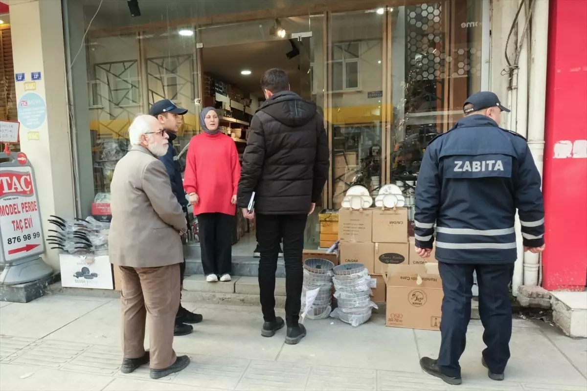 Kaldırım İhlali Denetimleri Başladı