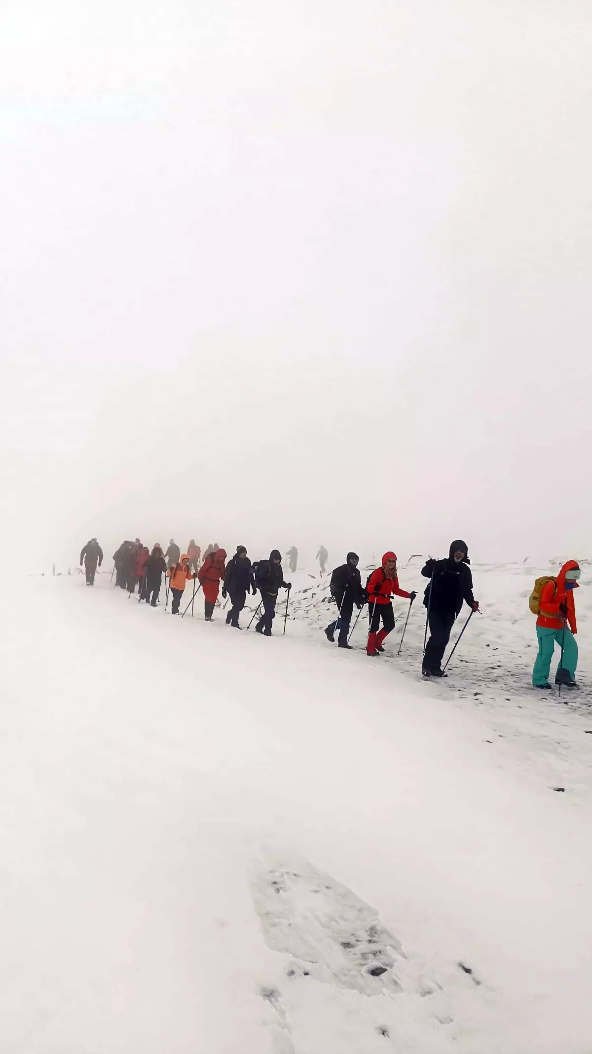 Bolu\'da Dağcılar Köroğlu Dağı Zirvesine Tırmandı