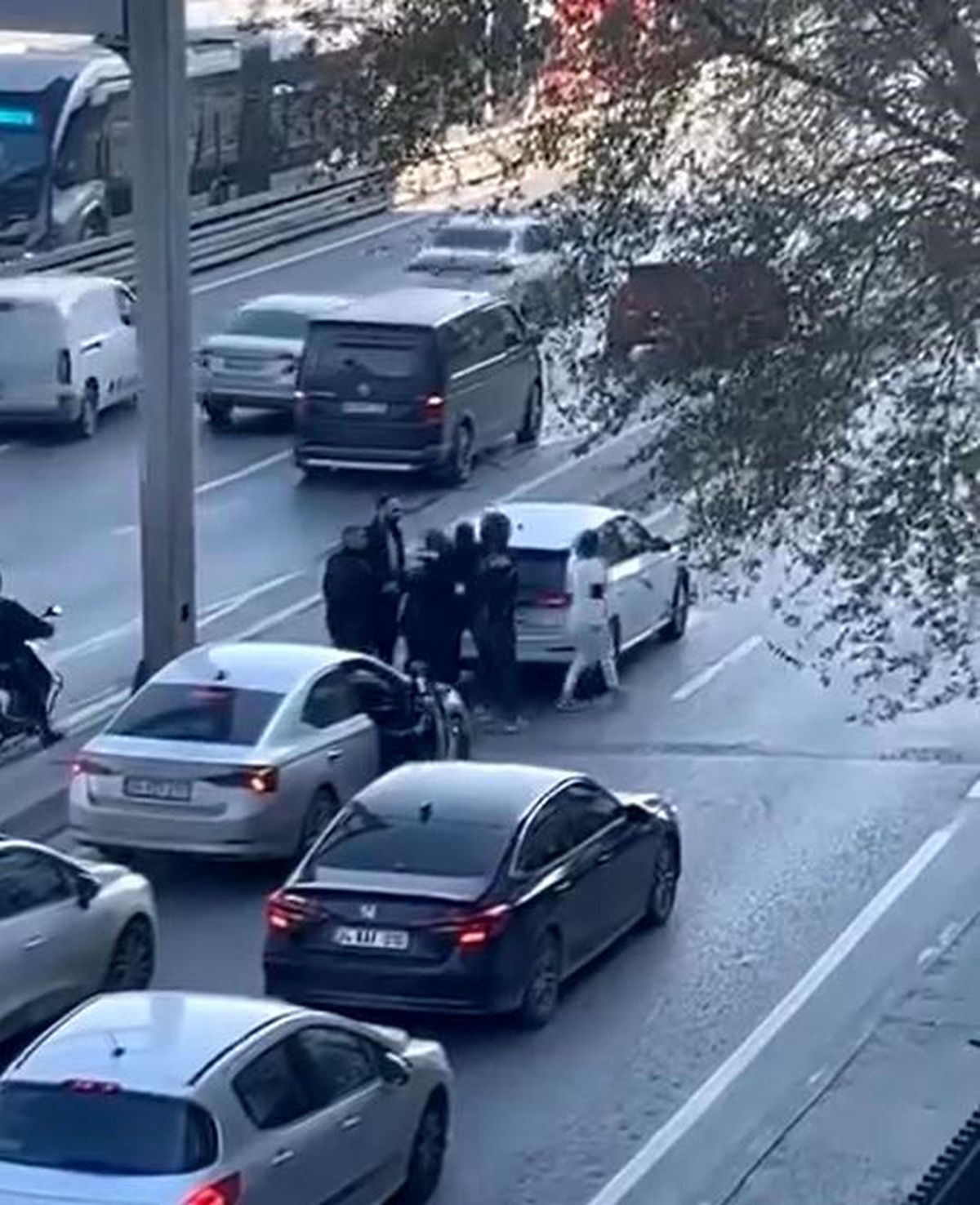 Beylikdüzü\'nde Trafik Kavgası
