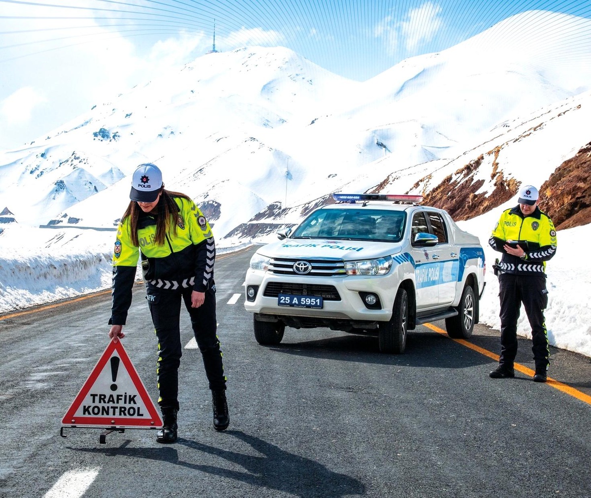 Erzurum\'da Trafik Kazaları Artıyor
