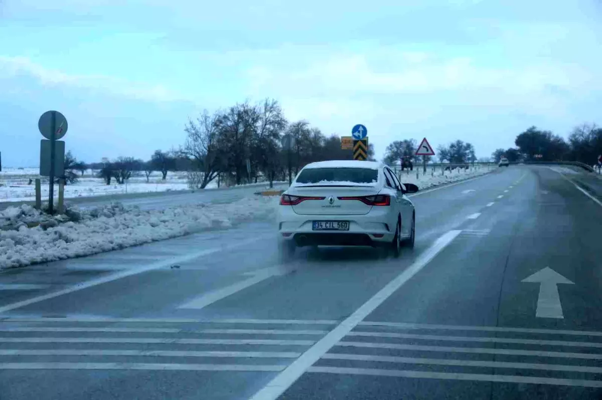 Konya\'da Sürücülere Kış Uyarısı