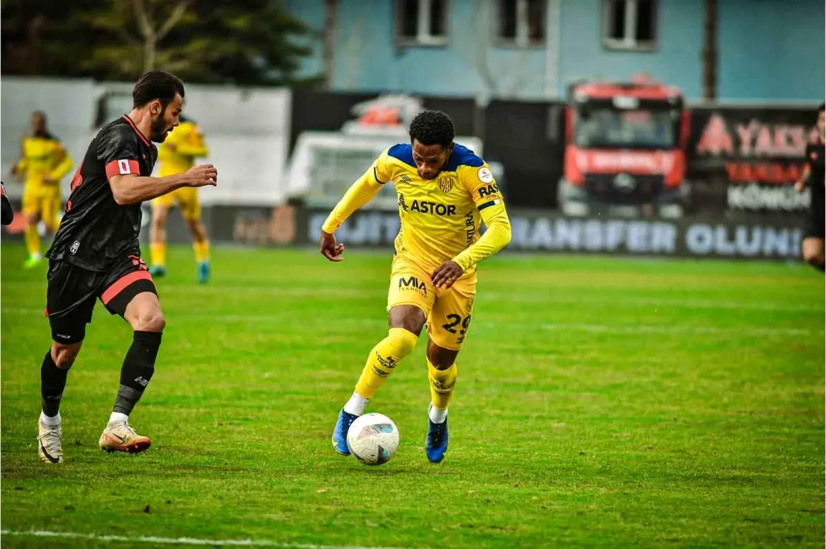 Boluspor, Ankaragücü\'ne 3-2 Yenildi