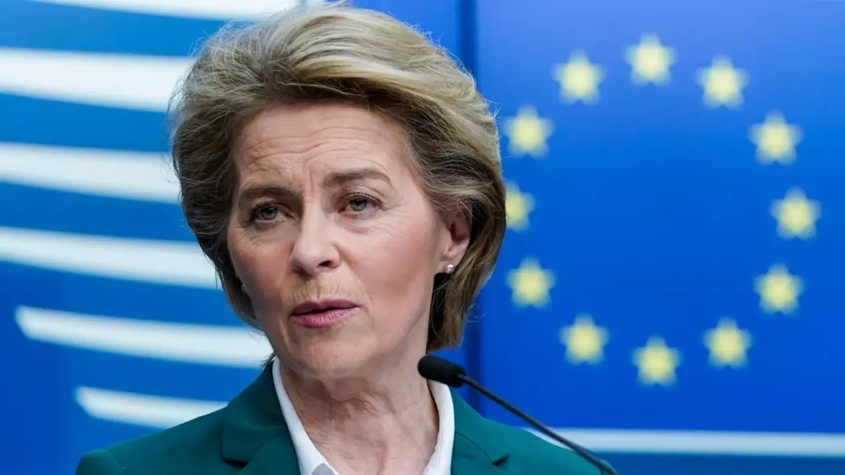 AB Komisyonu Başkanı Von der Leyen\'den Suriye Açıklaması