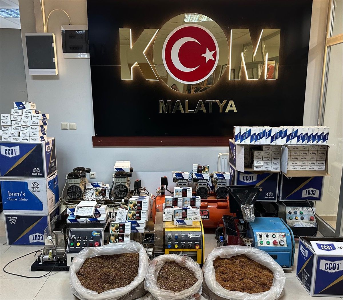 Malatya\'da Kaçakçılık Operasyonu
