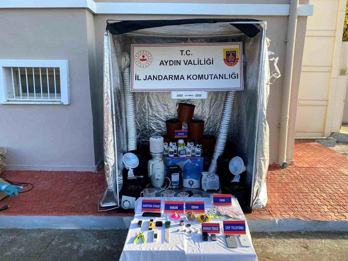 Aydın\'da Uyuşturucu Operasyonu: 31 Gözaltı