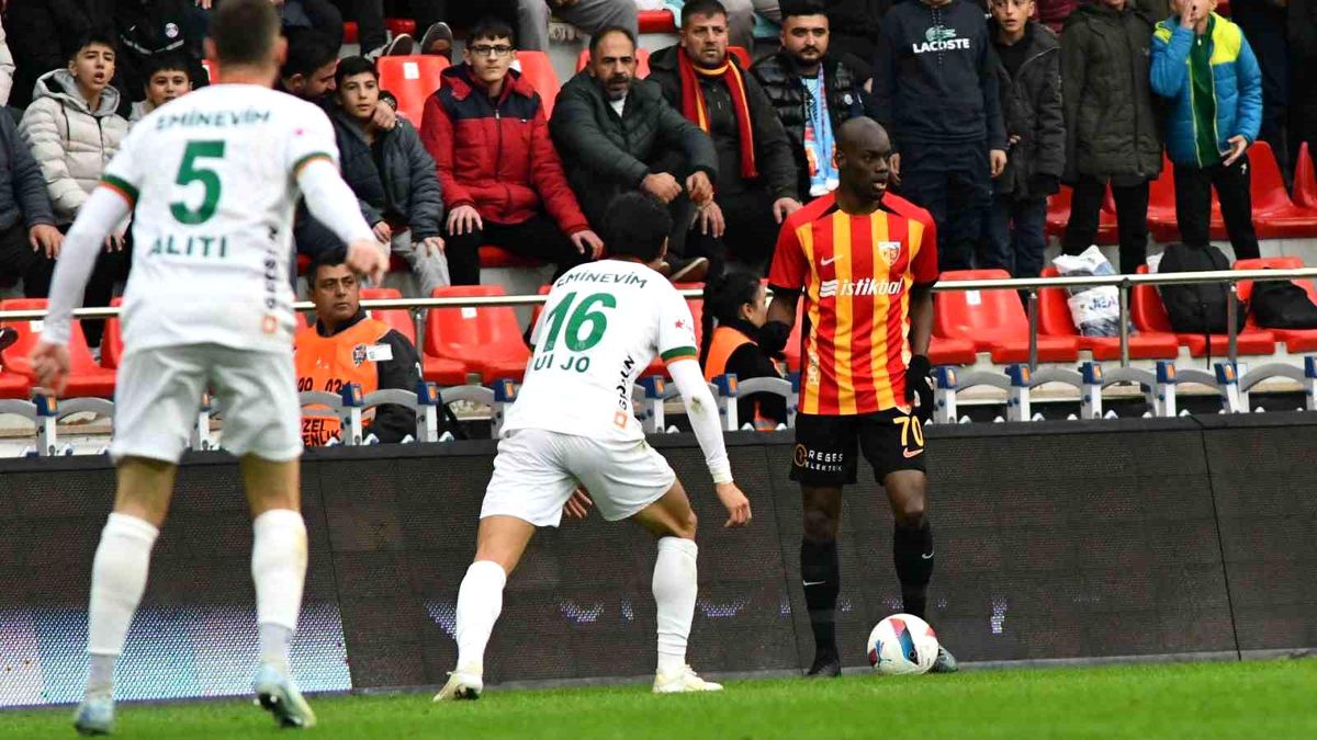 Boa Morte\'nin Golüyle Kayserispor Kazandı