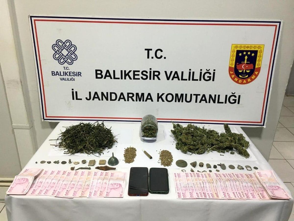 Balıkesir\'de Uyuşturucu Operasyonu