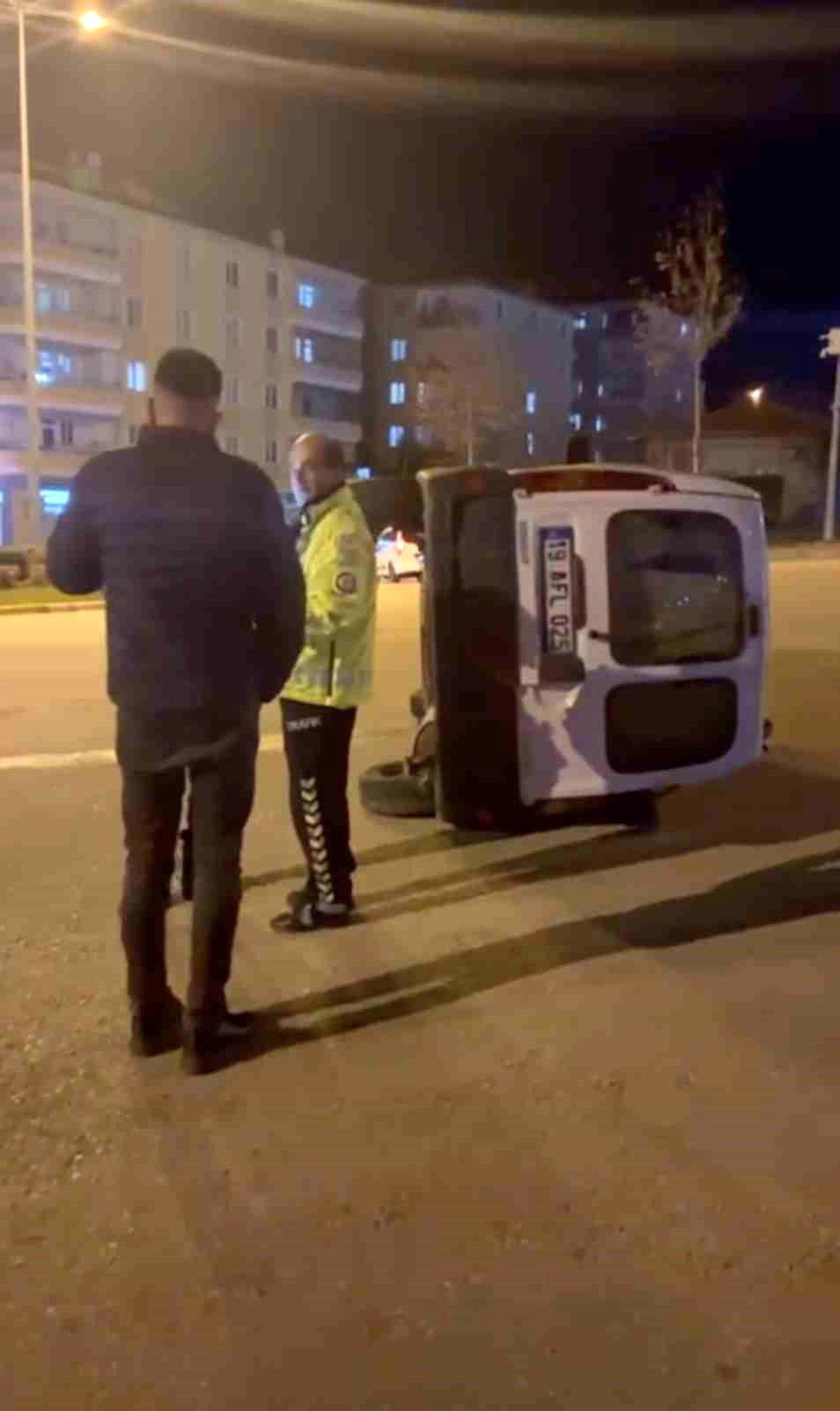 Çorum\'da Trafik Kazası: 2 Yaralı
