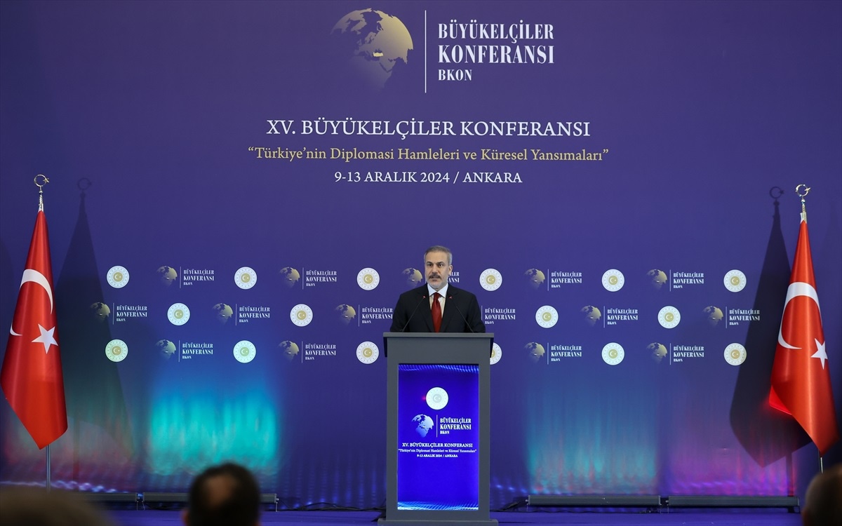 Dışişleri Bakanı Fidan, 15. Büyükelçiler Konferansı\'nın açılışında konuştu: (1)