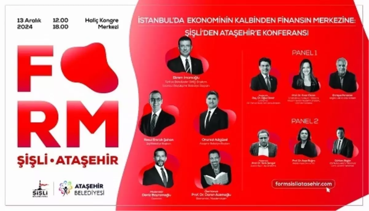 Şişli ve Ataşehir\'den Ekonomi Konferansı