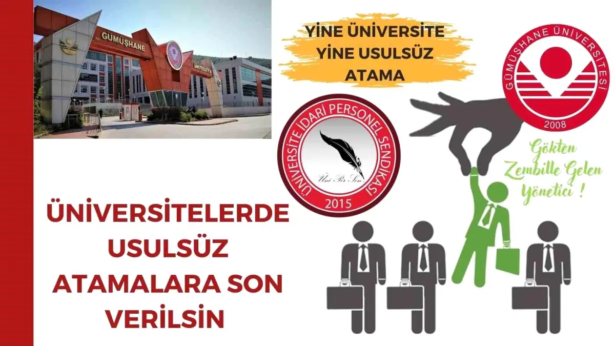 Gümüşhane Üniversitesi\'nde Liyakatsiz Atama İddiası