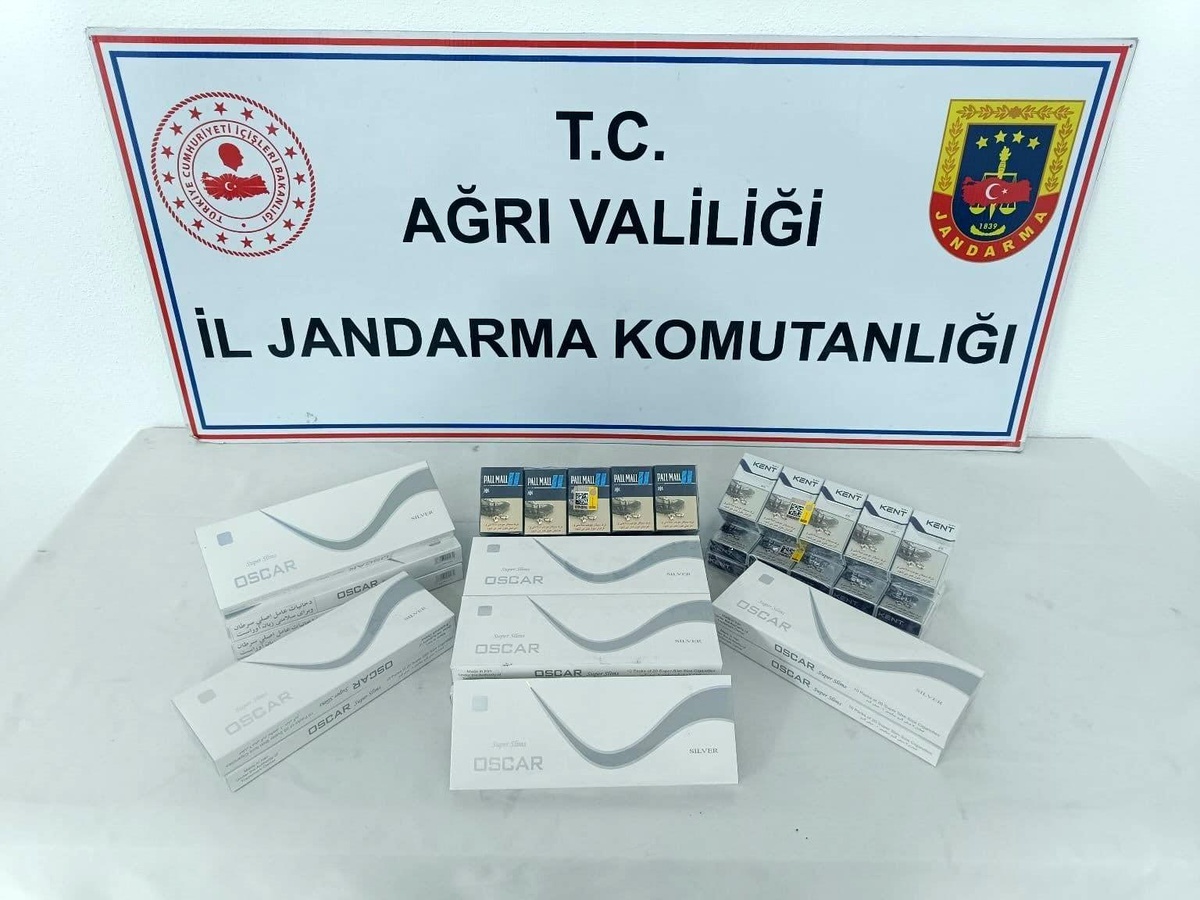 Ağrı\'da 5 Bin Kaçak Sigara Ele Geçirildi