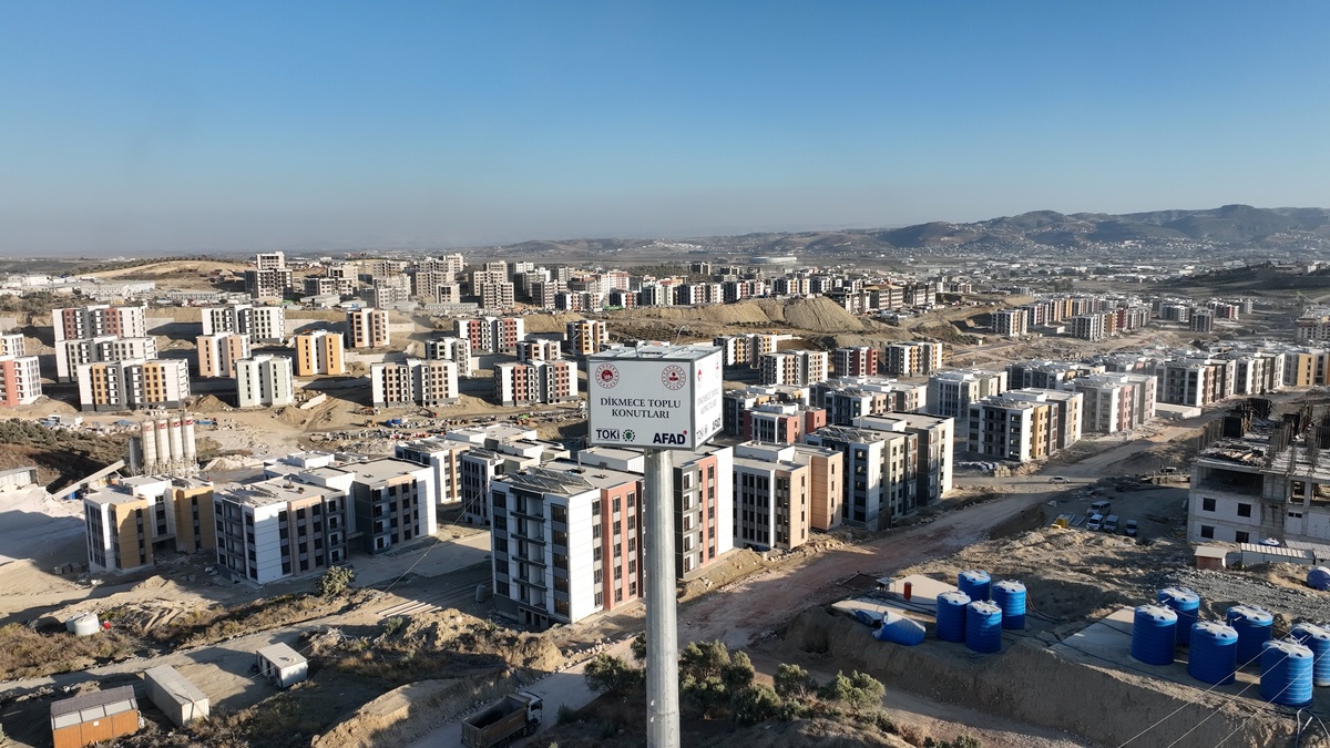 Hatay\'da Deprem Bilançosuna Destek: TOKİ 10 Bin 335 Konut İnşa Ediyor