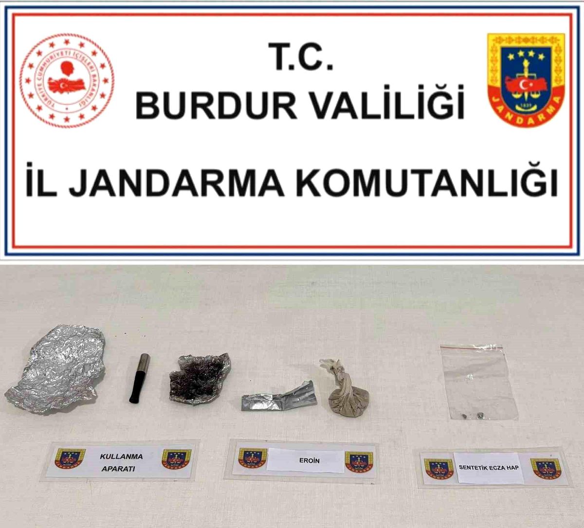 Burdur\'da Uyuşturucu Operasyonu