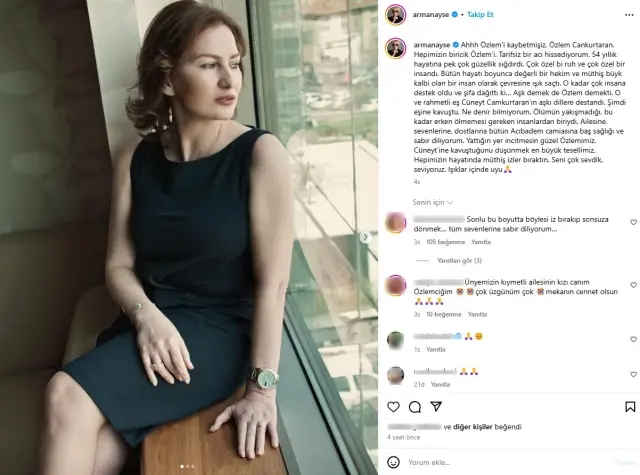 ÇABA Derneği'nin Eski Başkanı Dr. Özlem Cankurtaran Hayatını Kaybetti