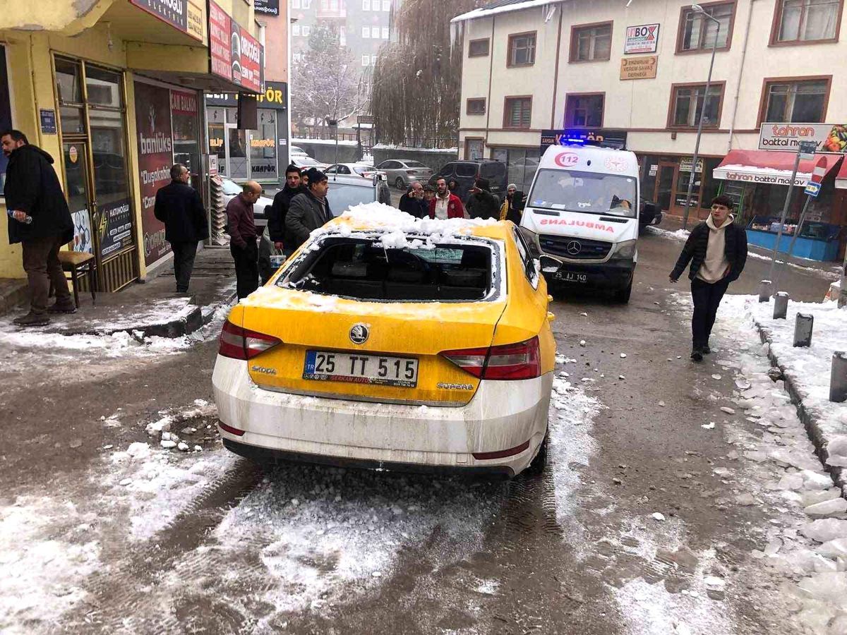 Erzurum\'da Kar Tehlikesi