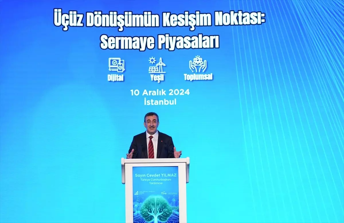 Cumhurbaşkanı Yardımcısı Yılmaz "8. Türkiye Sermaye Piyasaları Kongresi"nde konuştu: (1)