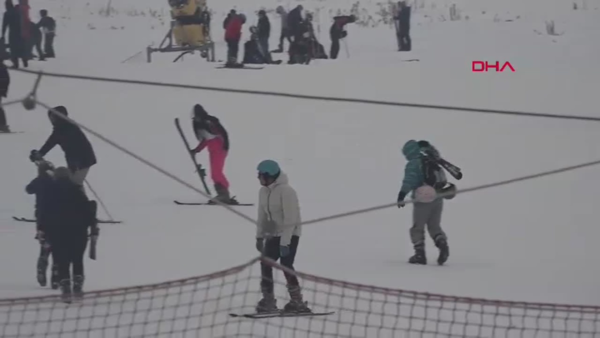 Erciyes Kayak Merkezi\'nde Yılbaşı Rezervasyonları Yüzde 80\'i Geçti