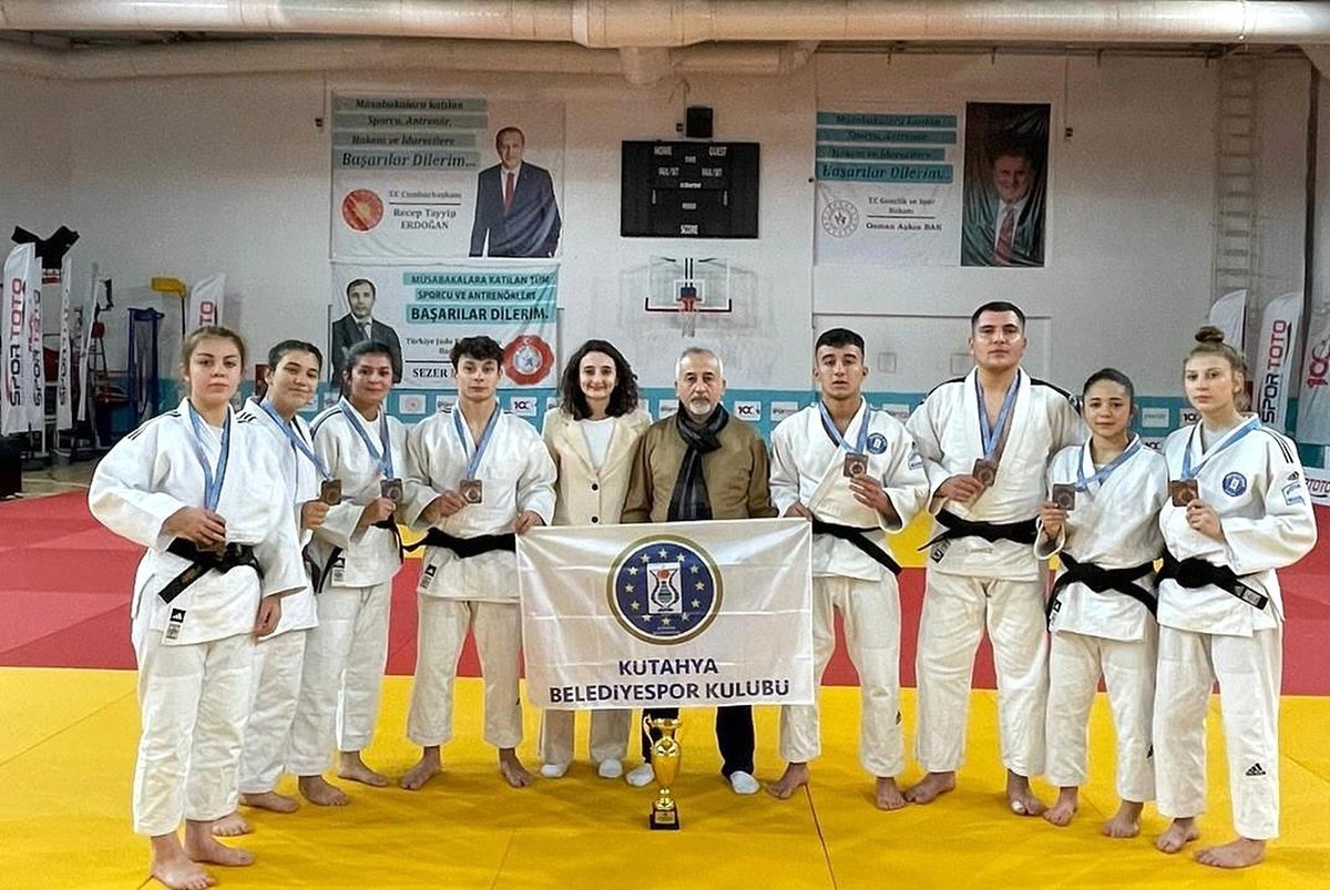 Kütahya Belediyespor Judo Takımı Türkiye Üçüncüsü Oldu