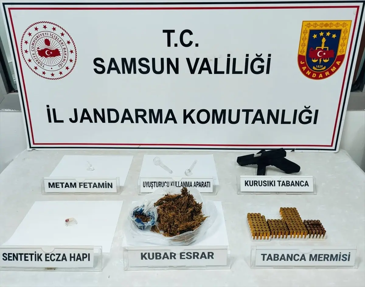 Samsun\'da Uyuşturucu Operasyonu