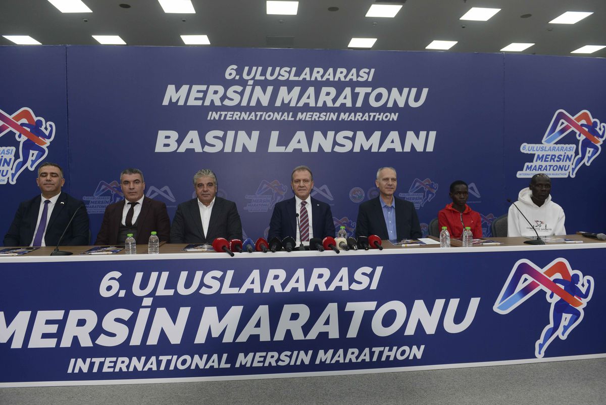 6. Uluslararası Mersin Maratonu\'nun basın lansmanı gerçekleşti