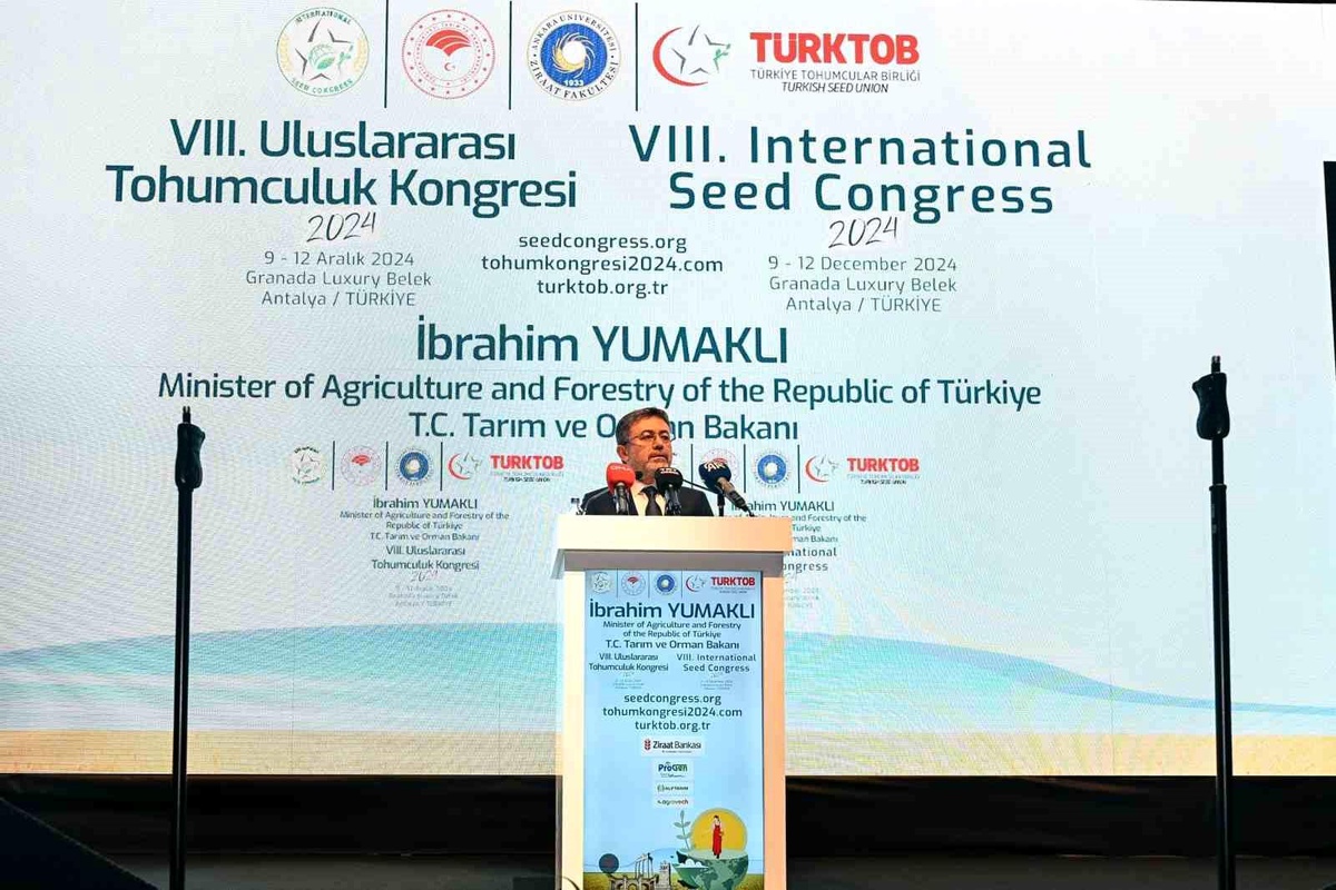 Bakan Yumaklı: Tohumda İsrail\'e Bağımlılık Yok