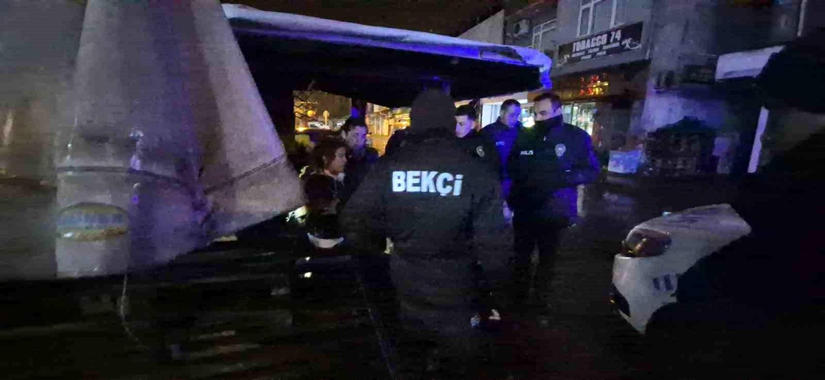 Bartın\'da Kadın Taksici Tarafından Darp Edildi
