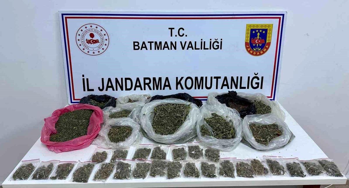 Batman\'da Uyuşturucu Operasyonu