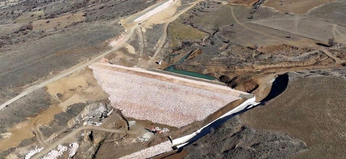 Bayburt\'ta Uluçayır Göleti Su Tutmaya Başladı