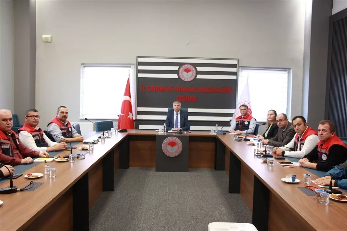 Enez\'de Proje Değerlendirme Toplantısı