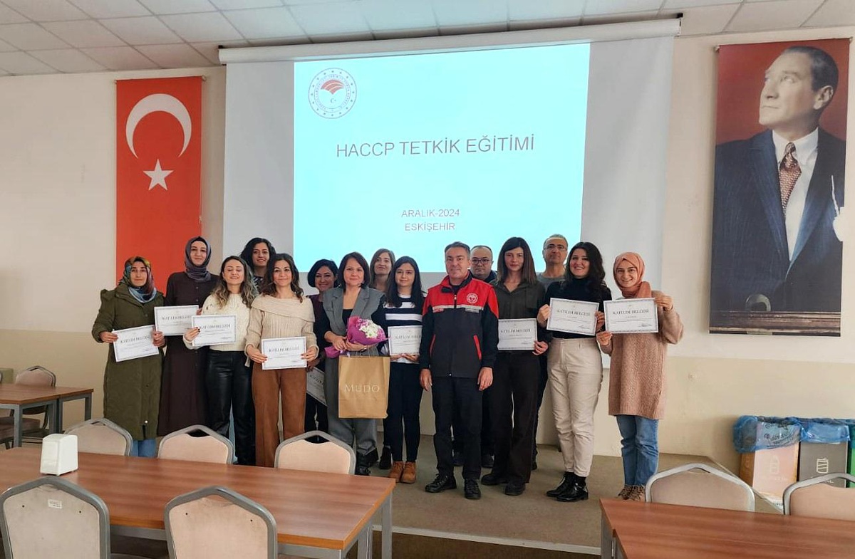 Eskişehir\'de HACCP Tetkik Eğitimi Düzenlendi
