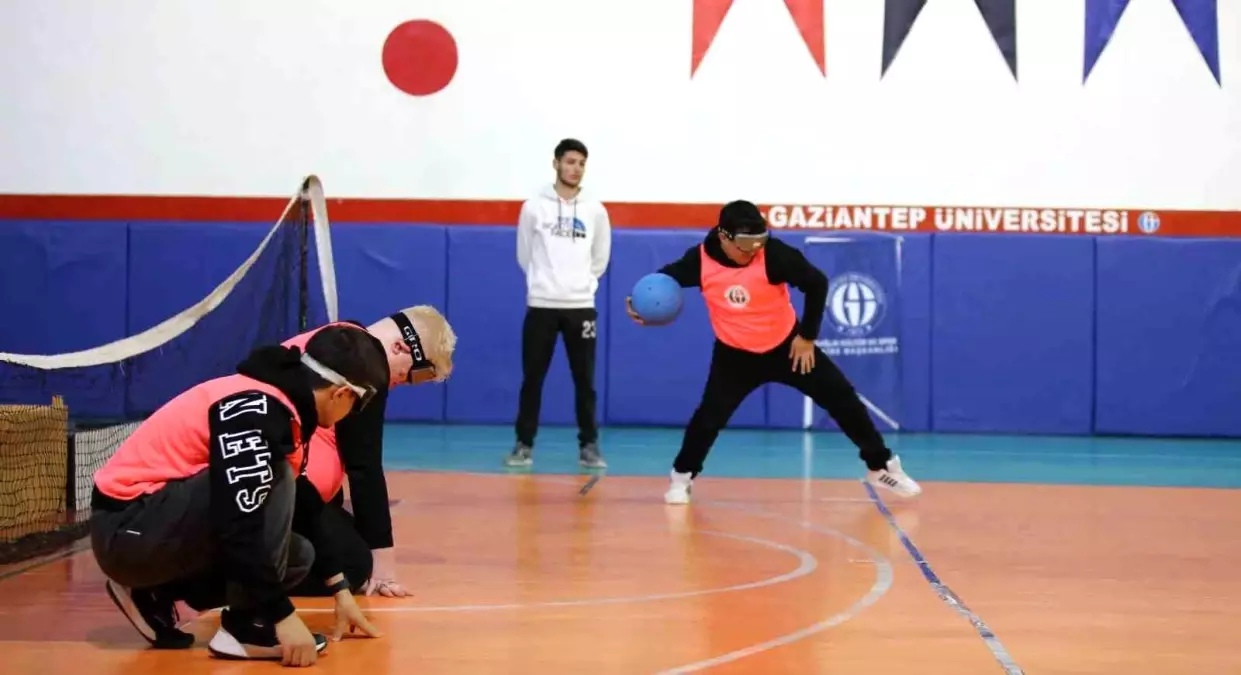 Gaziantep\'te Engelliler Haftası Kapsamında Goalball Maçı Düzenlendi