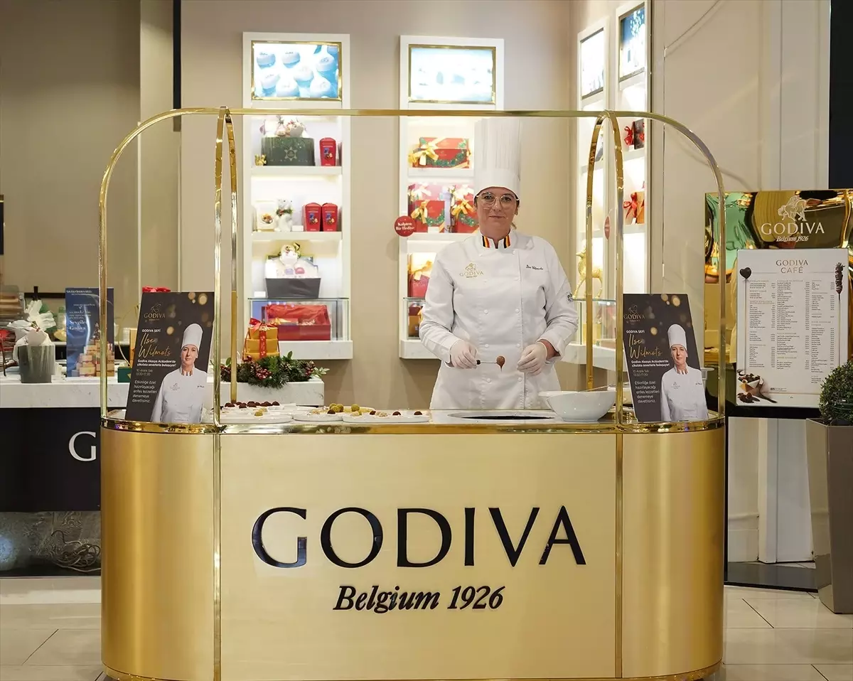 Godiva\'nın Şefi İstanbul\'da