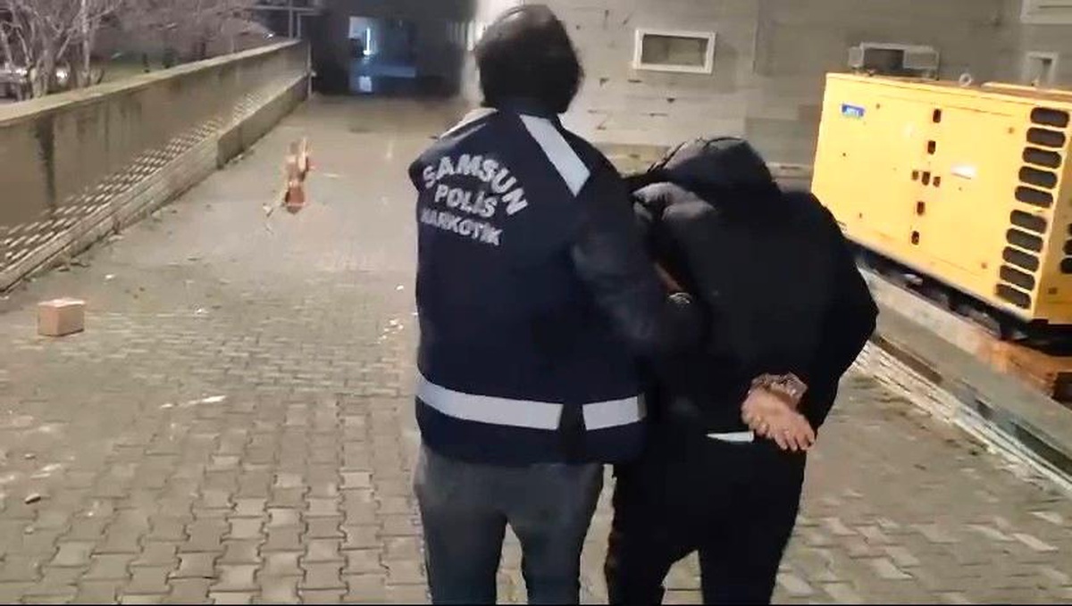 Samsun\'da Suçlu Takipte Yakalandı