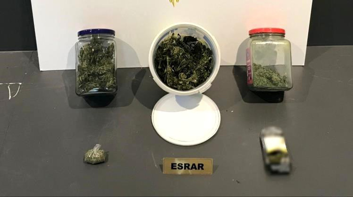 Samsun\'da Esrar Operasyonu