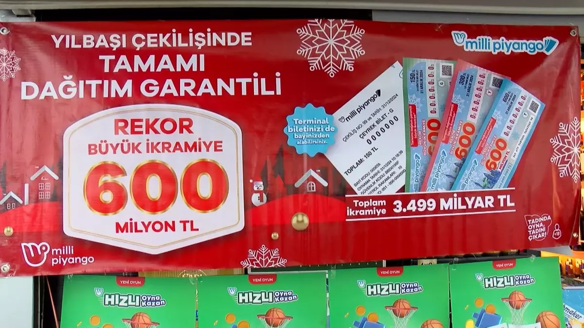 Süper Loto\'da 87 Milyon TL\'lik İkramiye Beşiktaş\'tan Çıktı