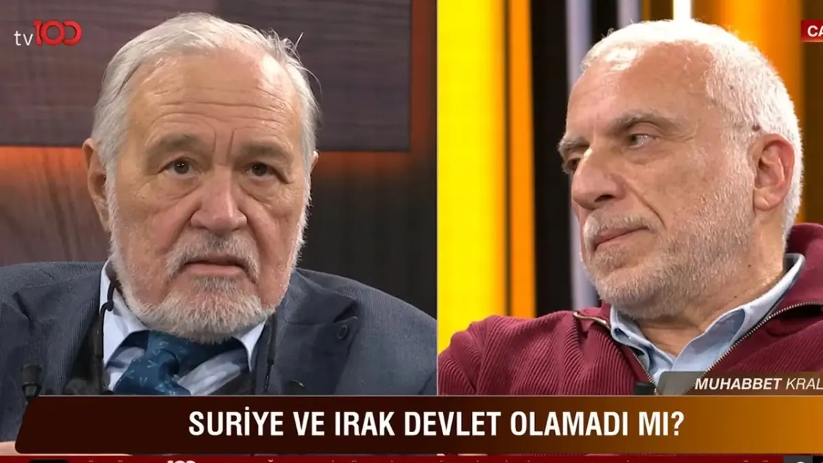 tv100 canlı yayınında gergin anlar! Soli Özel\'le tartışan İlber Ortaylı yayını terk etti