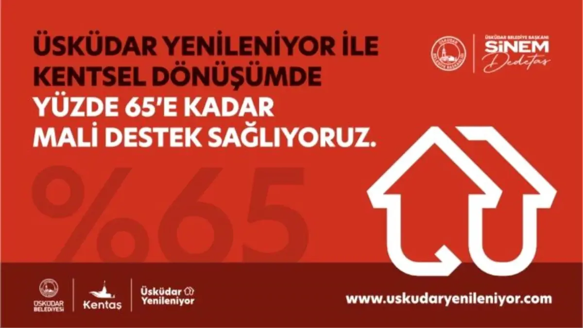 Üsküdar\'da Yenileme Projesine Yüzde 65 Destek