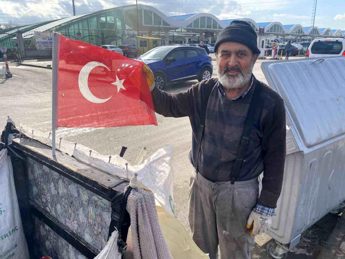 Emekli Vatandaşın Bayrak Duyarlılığı