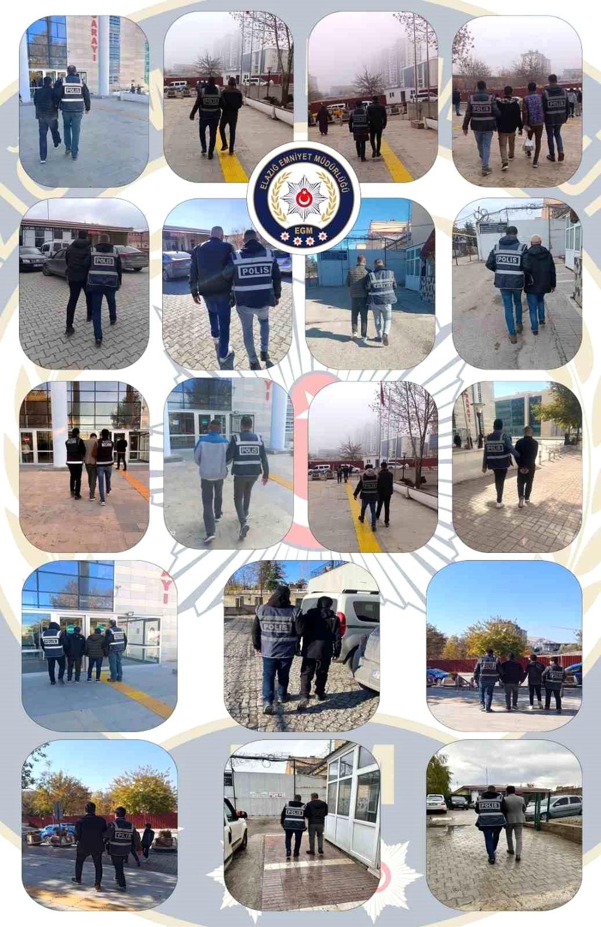 Elazığ\'da 105 Zanlı Yakalandı
