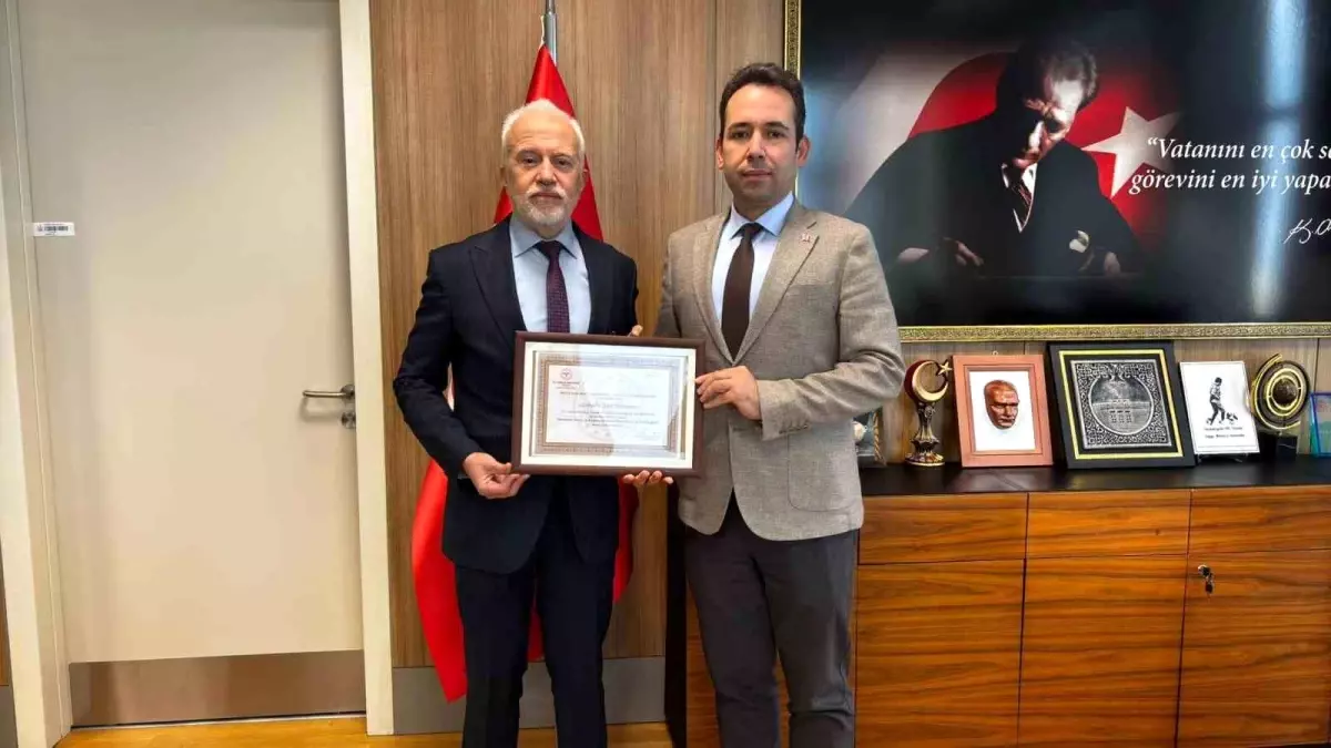 Şehir Hastanesi\'ne Sağlıklı Yaşam Sertifikası