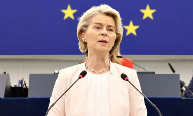 Avrupa Komisyonu Başkanı Ursula von der Leyen. Avrupa Komisyonu Başkanı Ursula von der Leyen.